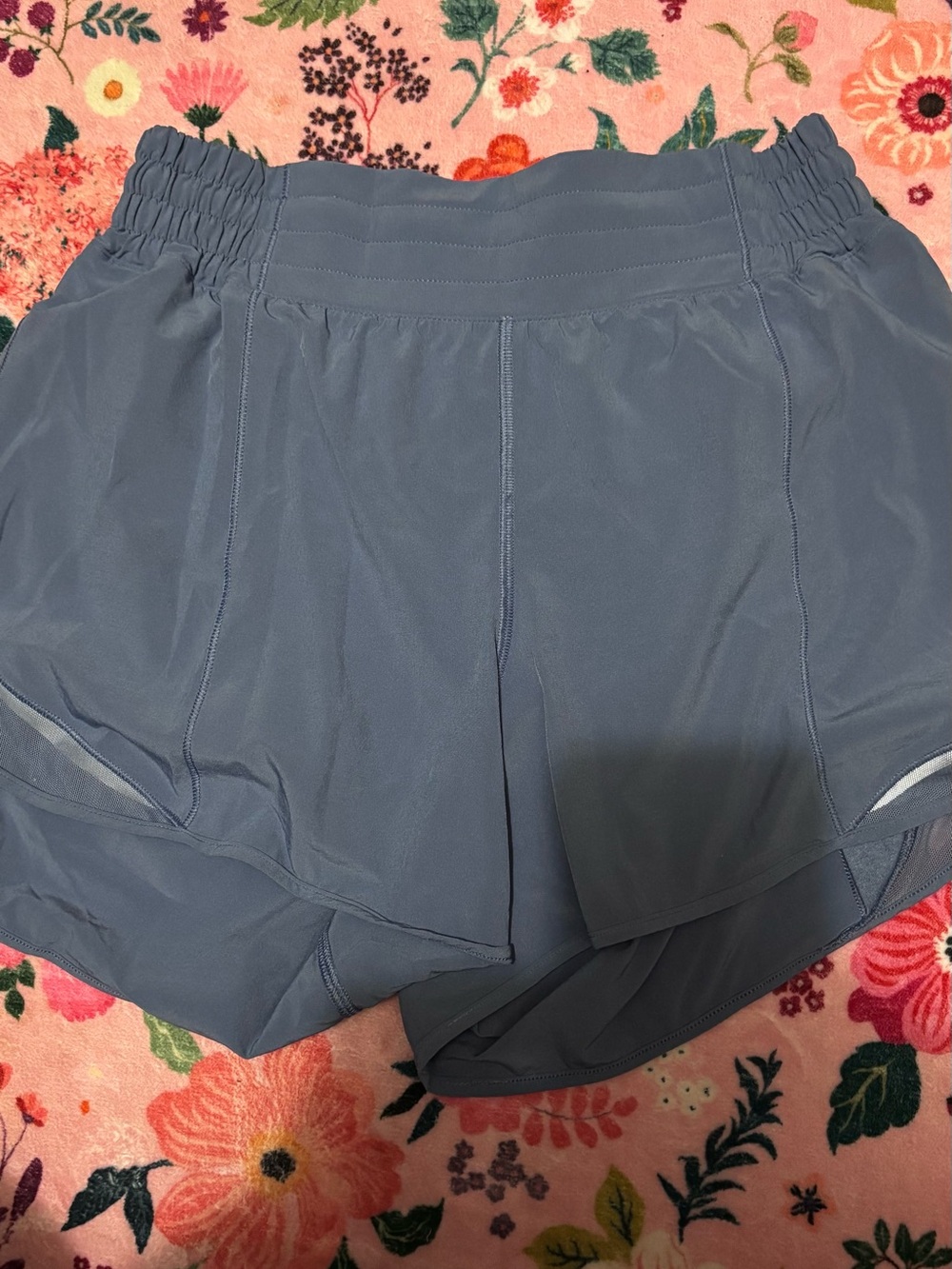 lululemon athletica Slate-Blue Athletic Shorts